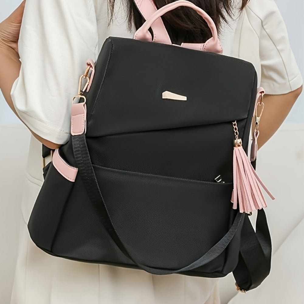 Backpack for Women – 4 Color, Convertible, Large Capacity, for Travel & School – detail view 9