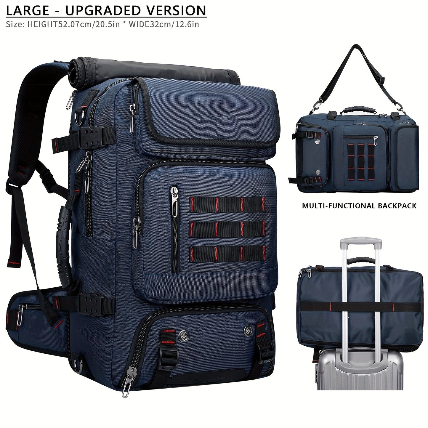 Backpack for Women – Large Capacity, Anti-Theft, for Travel – detail view 30