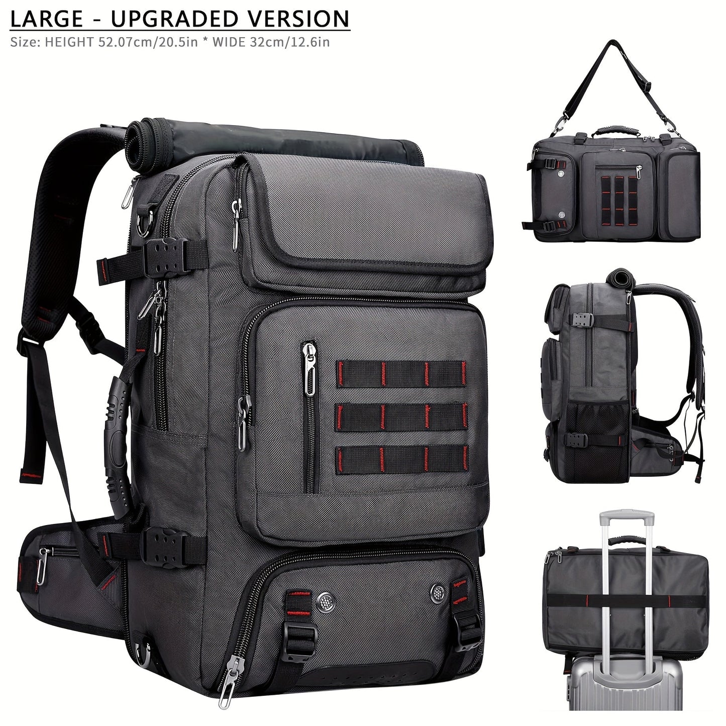 Backpack for Women – Large Capacity, Anti-Theft, for Travel – alternate view