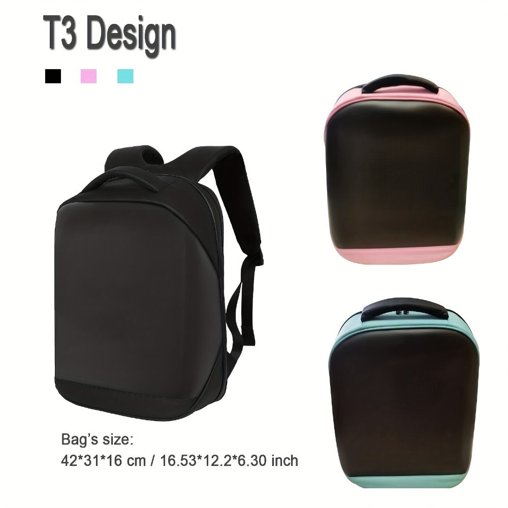 Backpack for Women – Led Smart Pixel Display Screen – detail view 17