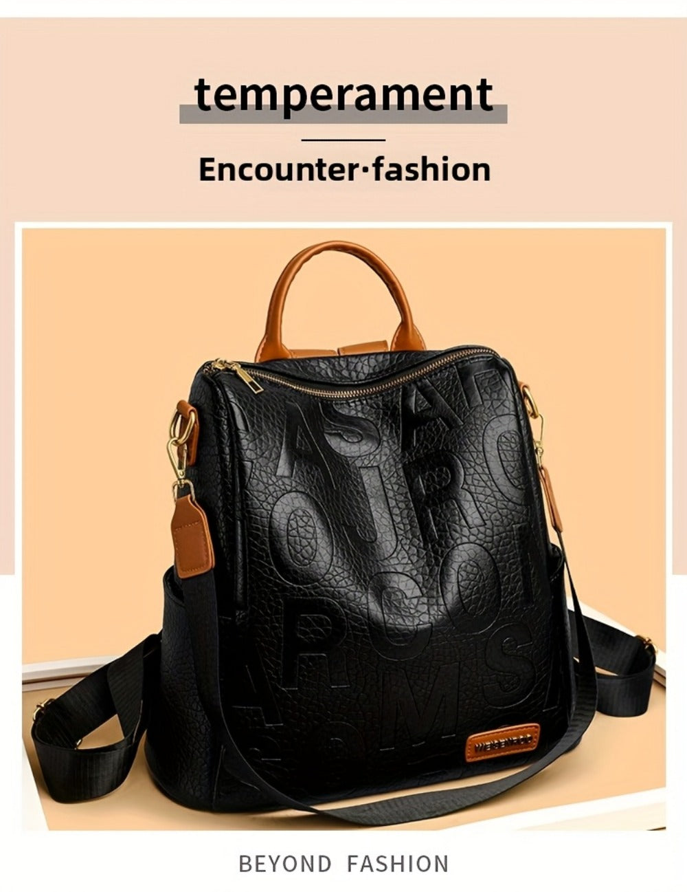 Backpack for Women – Lightweight, Adjustable Strap – detail view 13