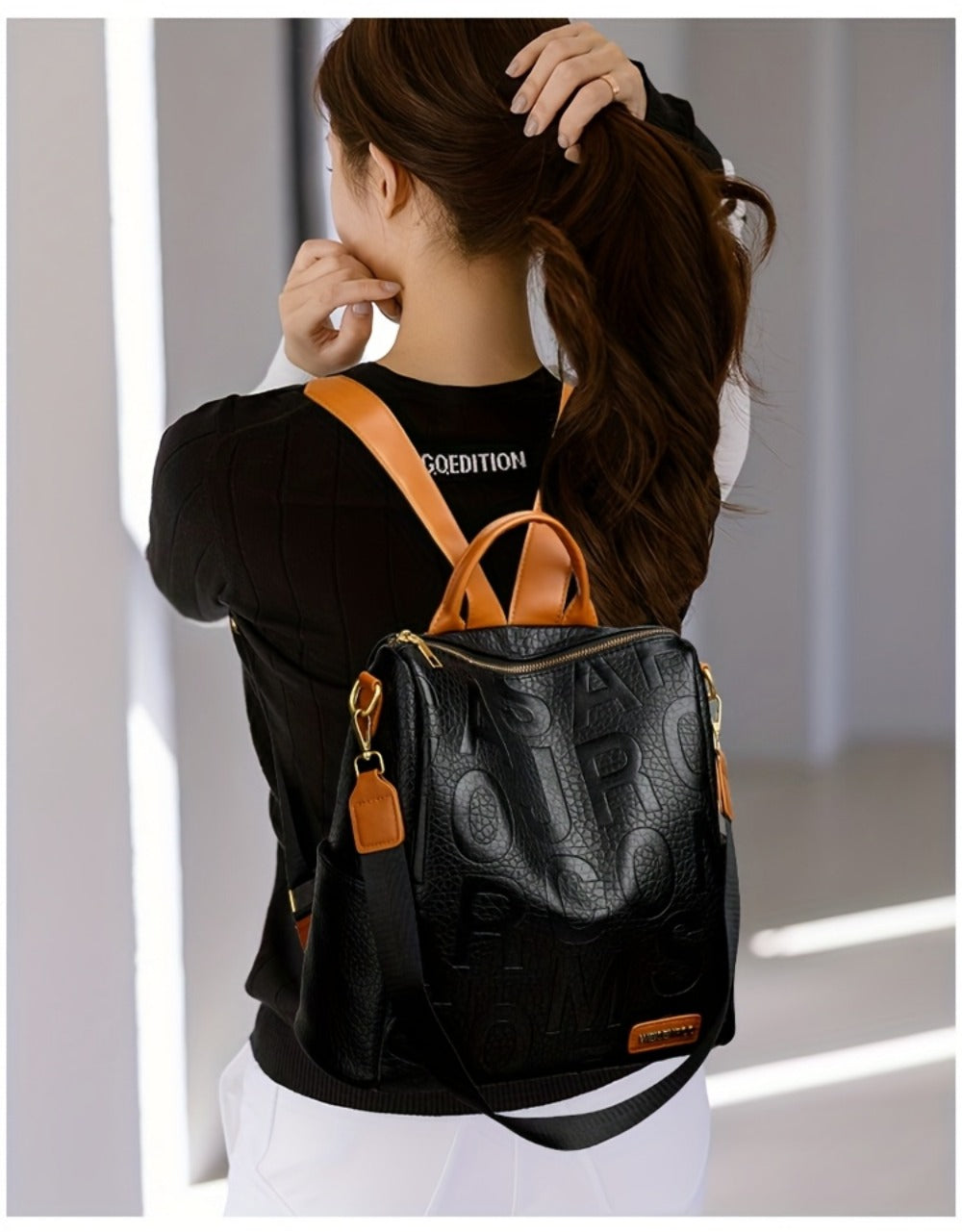 Backpack for Women – Lightweight, Adjustable Strap – detail view 16