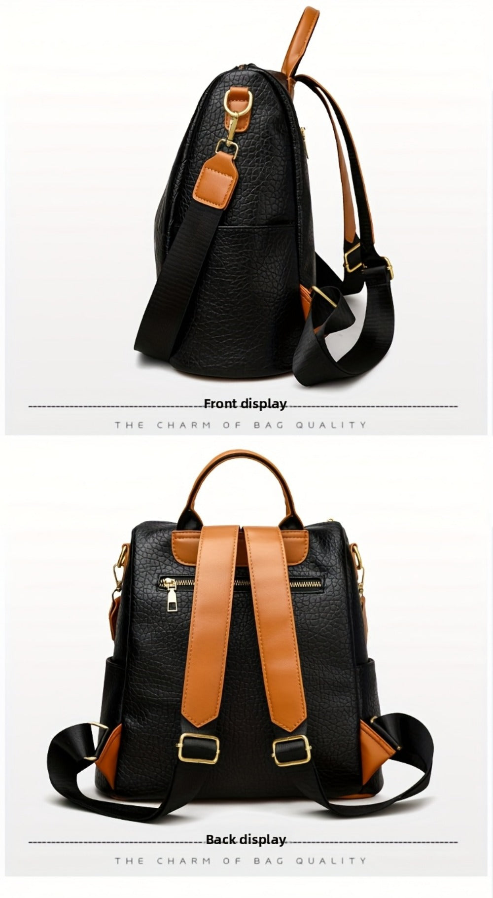 Backpack for Women – Lightweight, Adjustable Strap – detail view 20