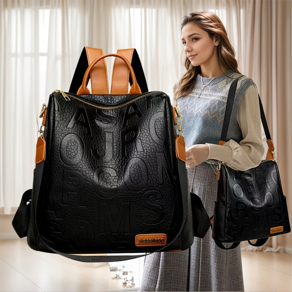 Backpack for Women – Lightweight, Adjustable Strap – front view