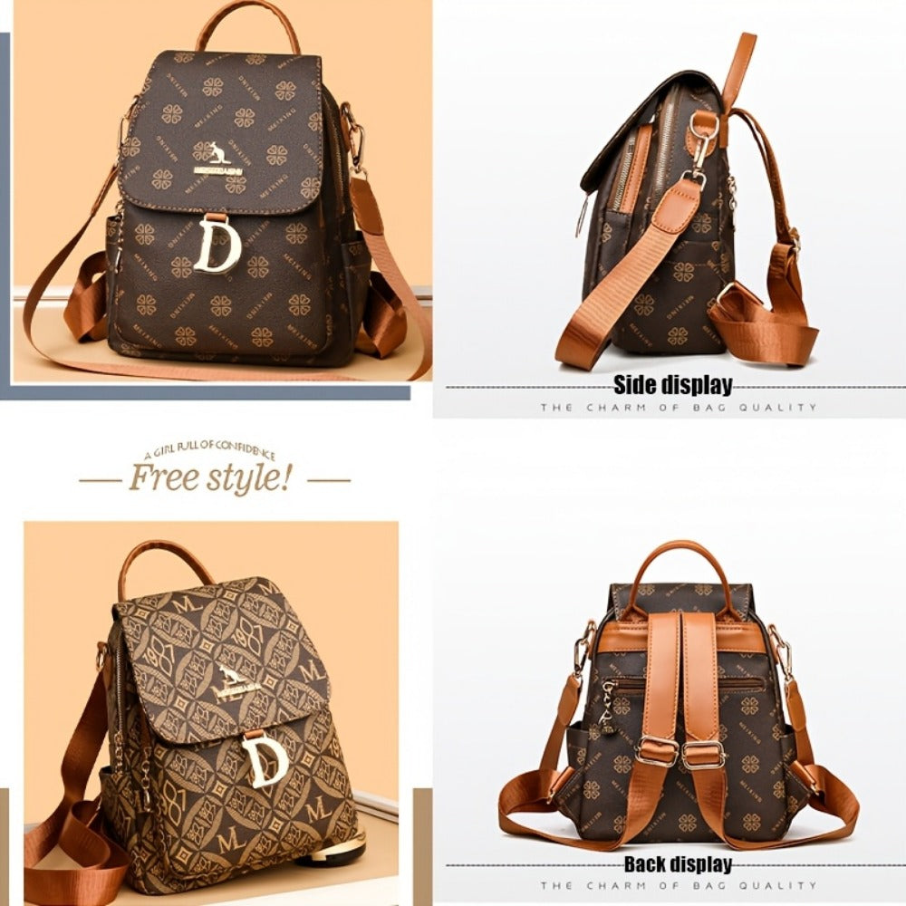 Backpack for Women – Lightweight, Multi-Pocket, Large Capacity, for Travel & Work – alternate view