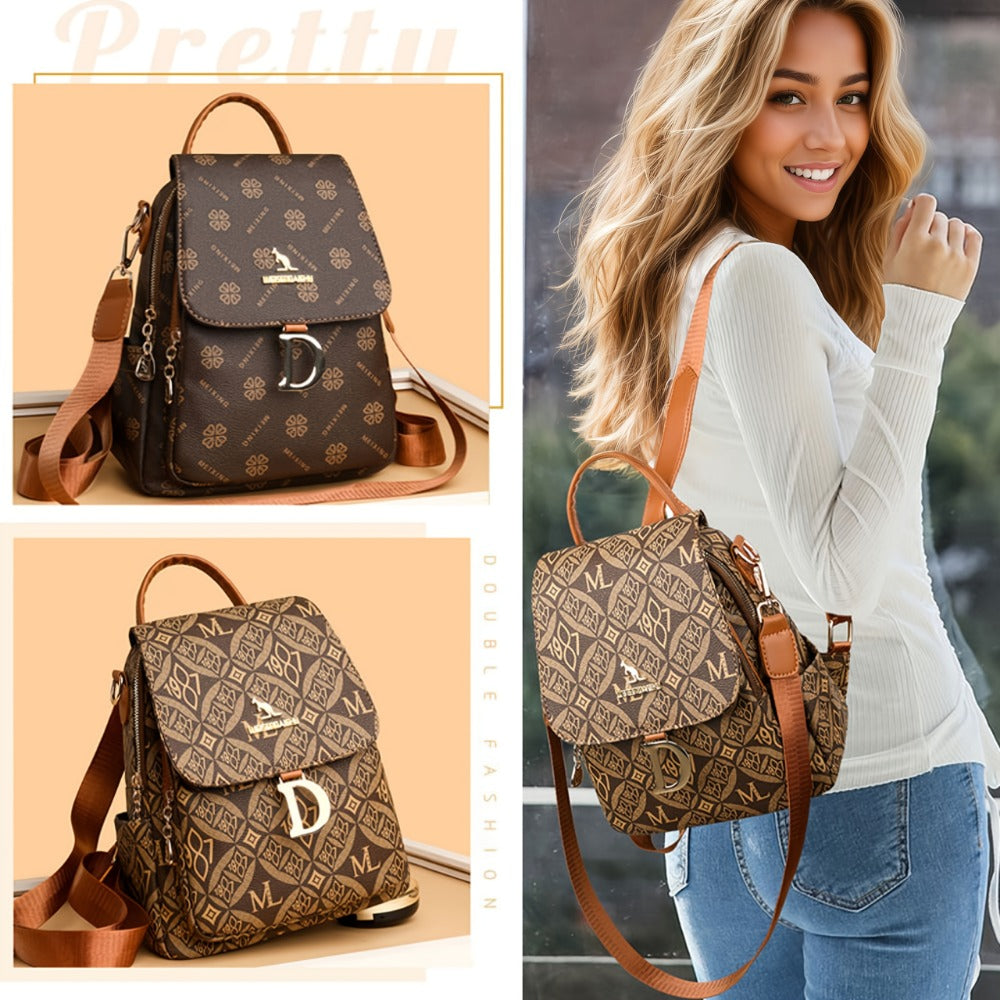 Backpack for Women – Lightweight, Multi-Pocket, Large Capacity, for Travel & Work – front view