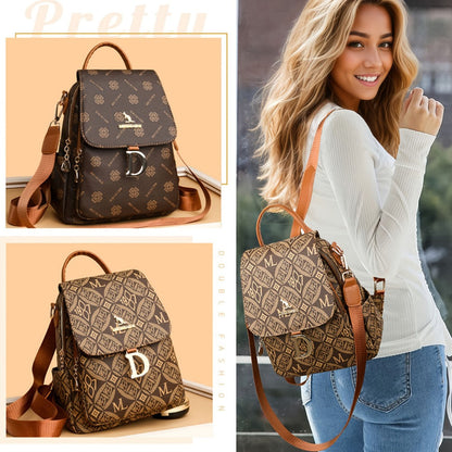 Backpack for Women – Lightweight, Multi-Pocket, Large Capacity, for Travel & Work – front view