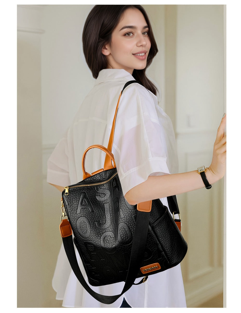 Backpack for Women – Lightweight, for Travel & Work – detail view 19