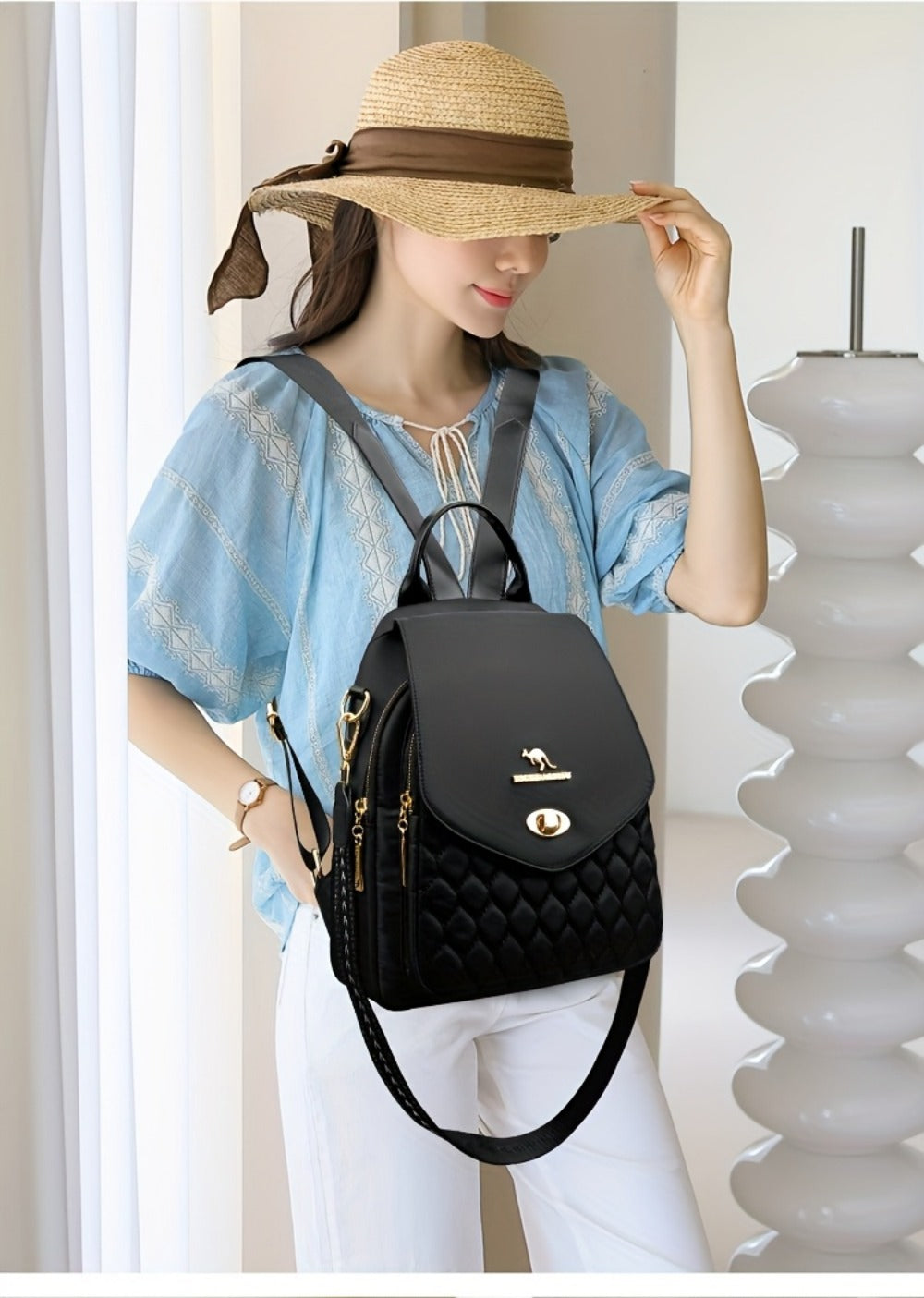 Backpack for Women – Lightweight, for Travel & Work – detail view 33