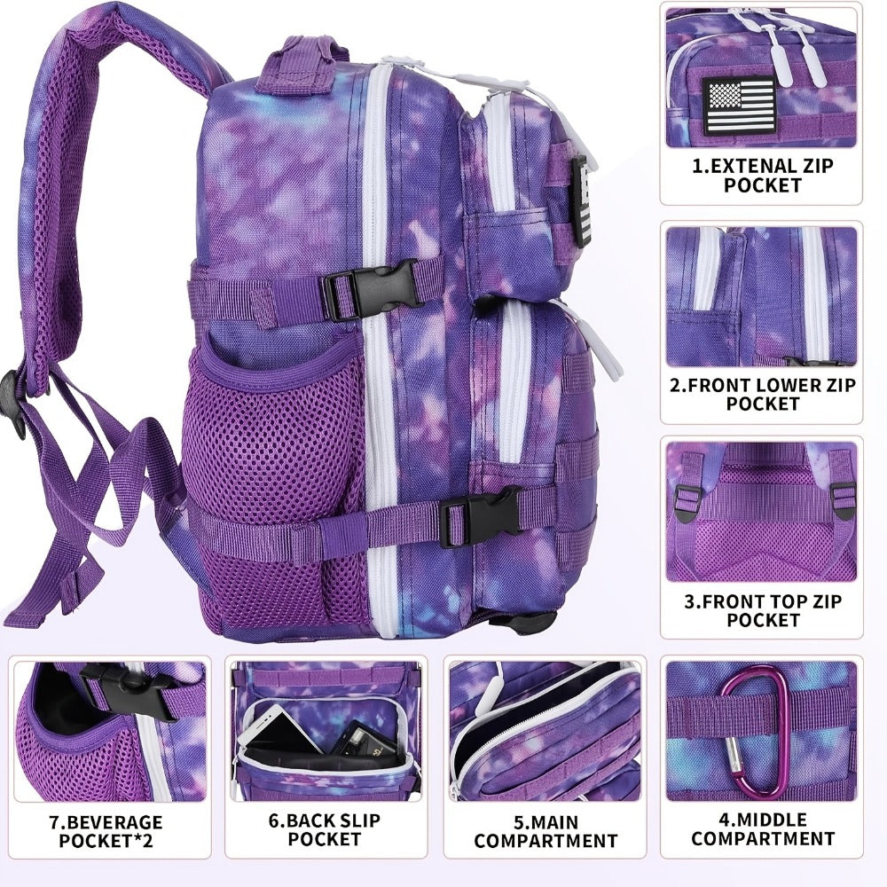Backpack for Women – 11 Colors, Mini, Adjustable Strap, for Travel & School – detail view 12