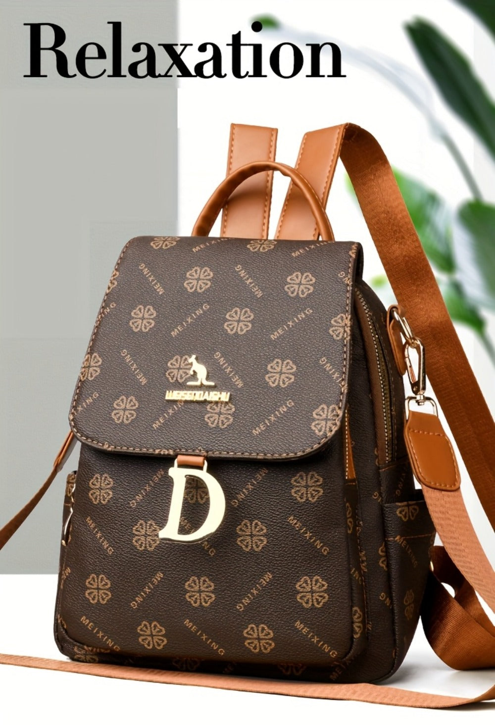 Backpack for Women – Mini, Lightweight, Multi-Pocket, for Travel & Work – detail view 14