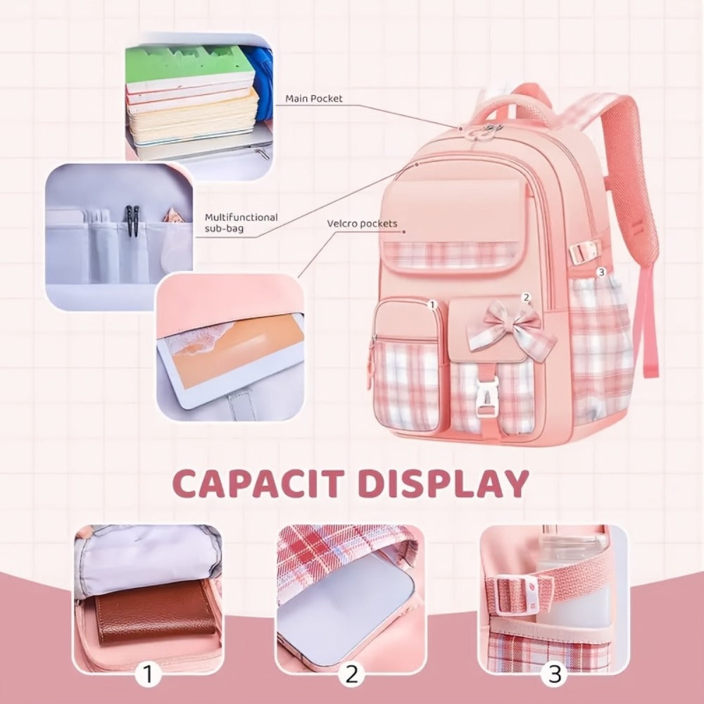 Backpack for Women – Multi-Pocket, Lightweight, for Travel & School – detail view 5