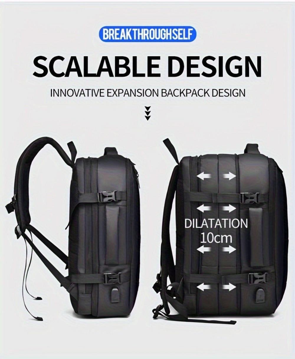 Backpack for Women – Nylon, Convertible, Multi-Pocket, for Travel & Work – detail view 17