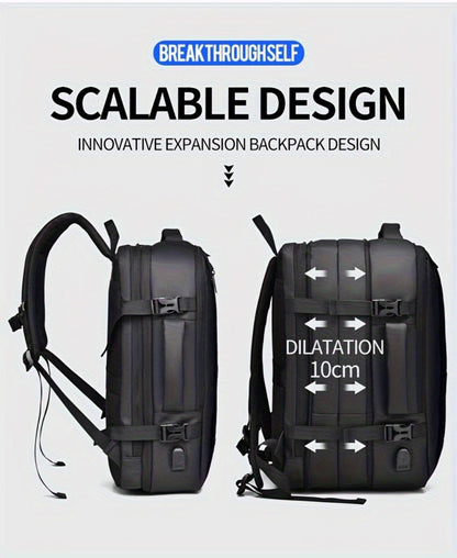 Backpack for Women – Nylon, Convertible, Multi-Pocket, for Travel & Work – detail view 17