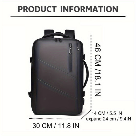 Backpack for Women – Nylon, Convertible, Multi-Pocket, for Travel & Work – detail view 4