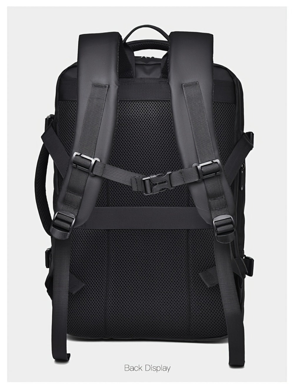 Backpack for Women – Nylon, Convertible, Multi-Pocket, for Travel & Work – detail view 34