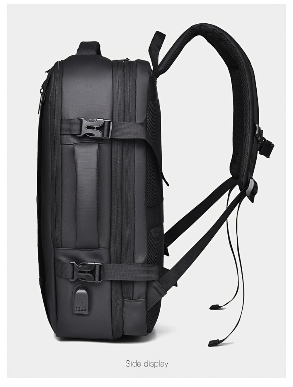 Backpack for Women – Nylon, Convertible, Multi-Pocket, for Travel & Work – detail view 35