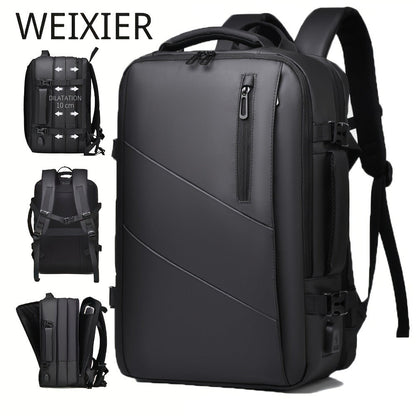 Backpack for Women – Nylon, Convertible, Multi-Pocket, for Travel & Work – front view