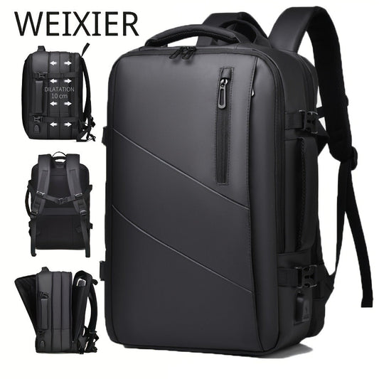 Backpack for Women – Nylon, Convertible, Multi-Pocket, for Travel & Work – front view