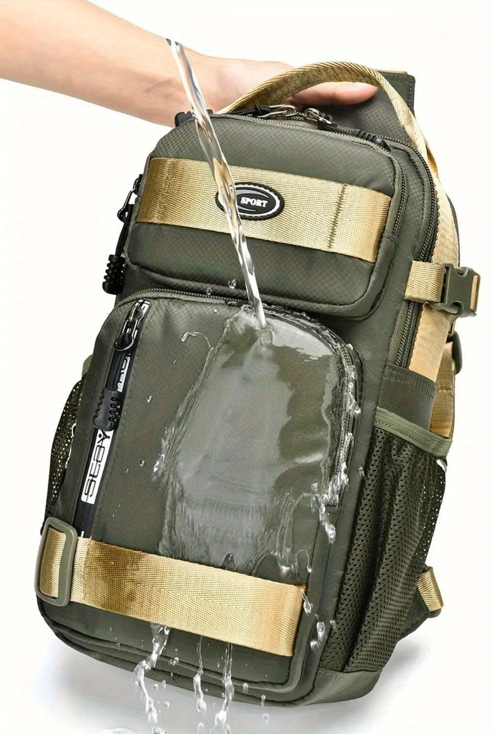 Backpack for Women – Nylon, Large Capacity, Lightweight, for Travel & School – detail view 12