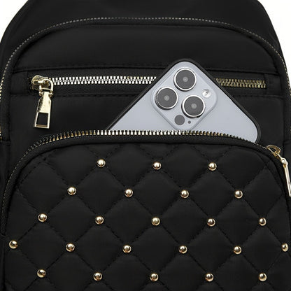 Backpack for Women – Nylon, Large Capacity, Multi-Pocket, for Travel & Work – detail view 16