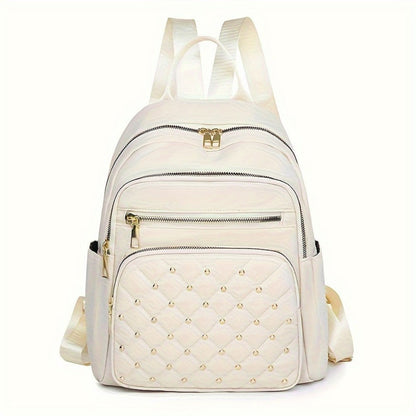 Backpack for Women – Nylon, Large Capacity, Multi-Pocket, for Travel & Work – detail view 6