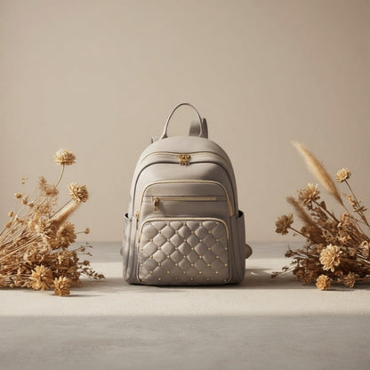 Backpack for Women – Nylon, Large Capacity, Multi-Pocket, for Travel & Work – detail view 7