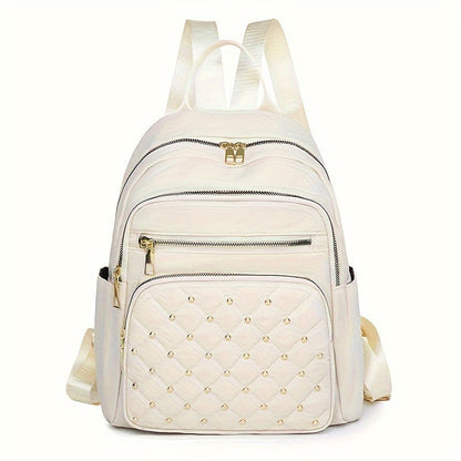 Backpack for Women – Nylon, Large Capacity, Multi-Pocket, for Travel & Work – alternate view