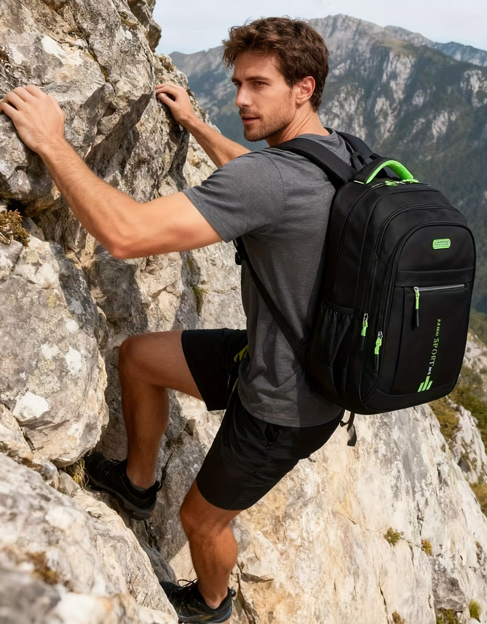 Backpack for Women – Nylon, Large Capacity, Adjustable Strap, for Travel – detail view 14