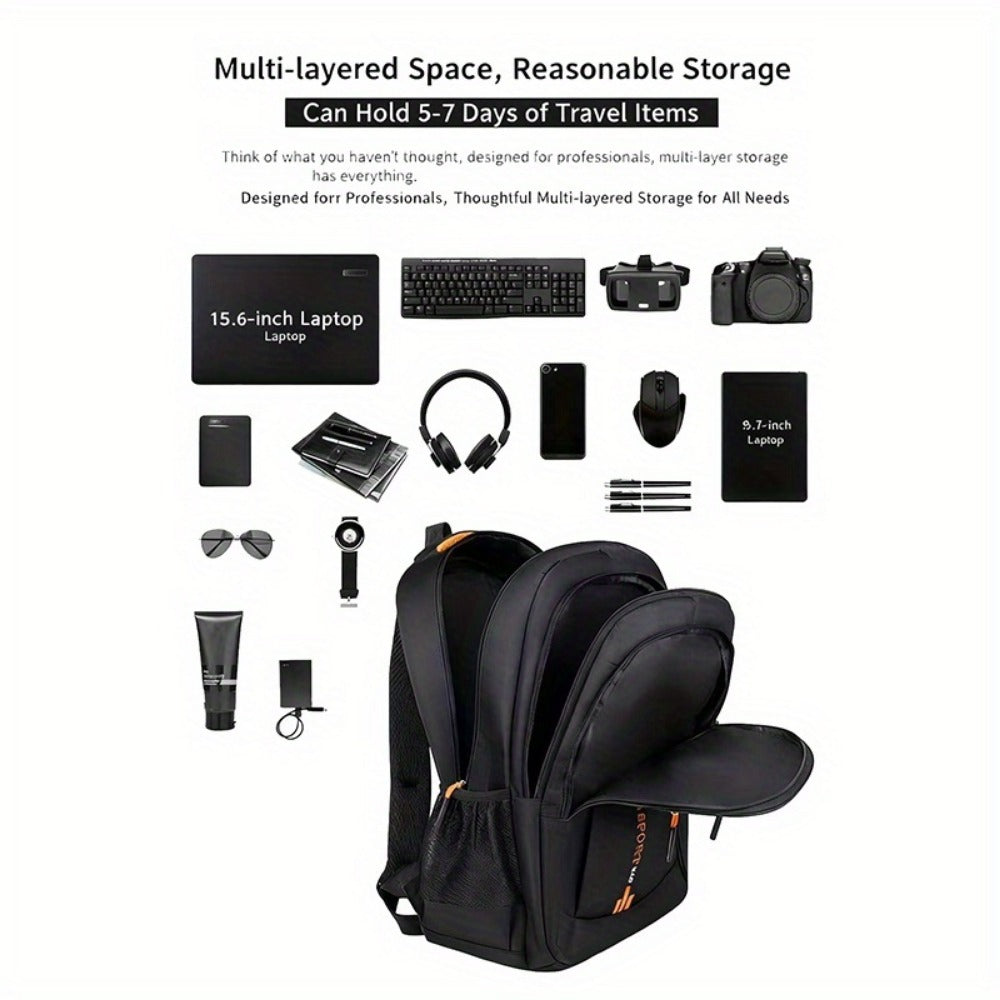 Backpack for Women – Nylon, Large Capacity, Adjustable Strap, for Travel – detail view 21