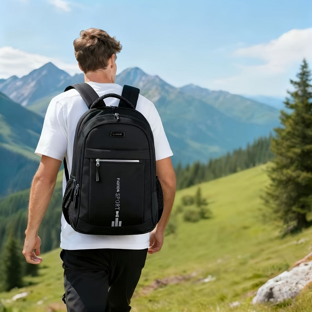 Backpack for Women – Nylon, Large Capacity, Adjustable Strap, for Travel – front view