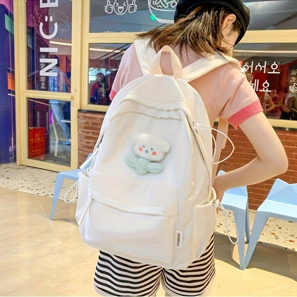 Backpack for Women – Nylon, Lightweight, for School & Everyday Use – detail view 4