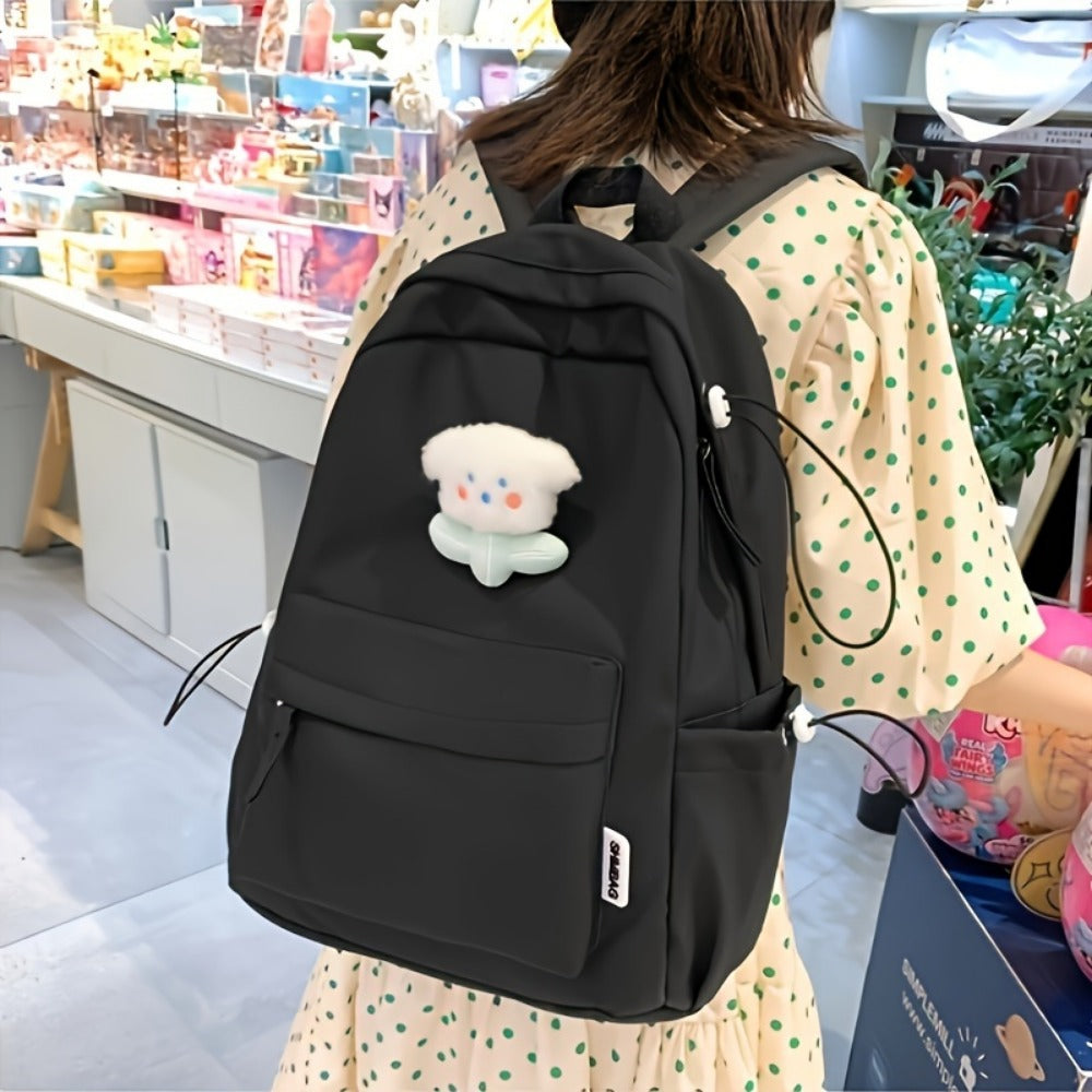 Backpack for Women – Nylon, Lightweight, for School & Everyday Use – detail view 8