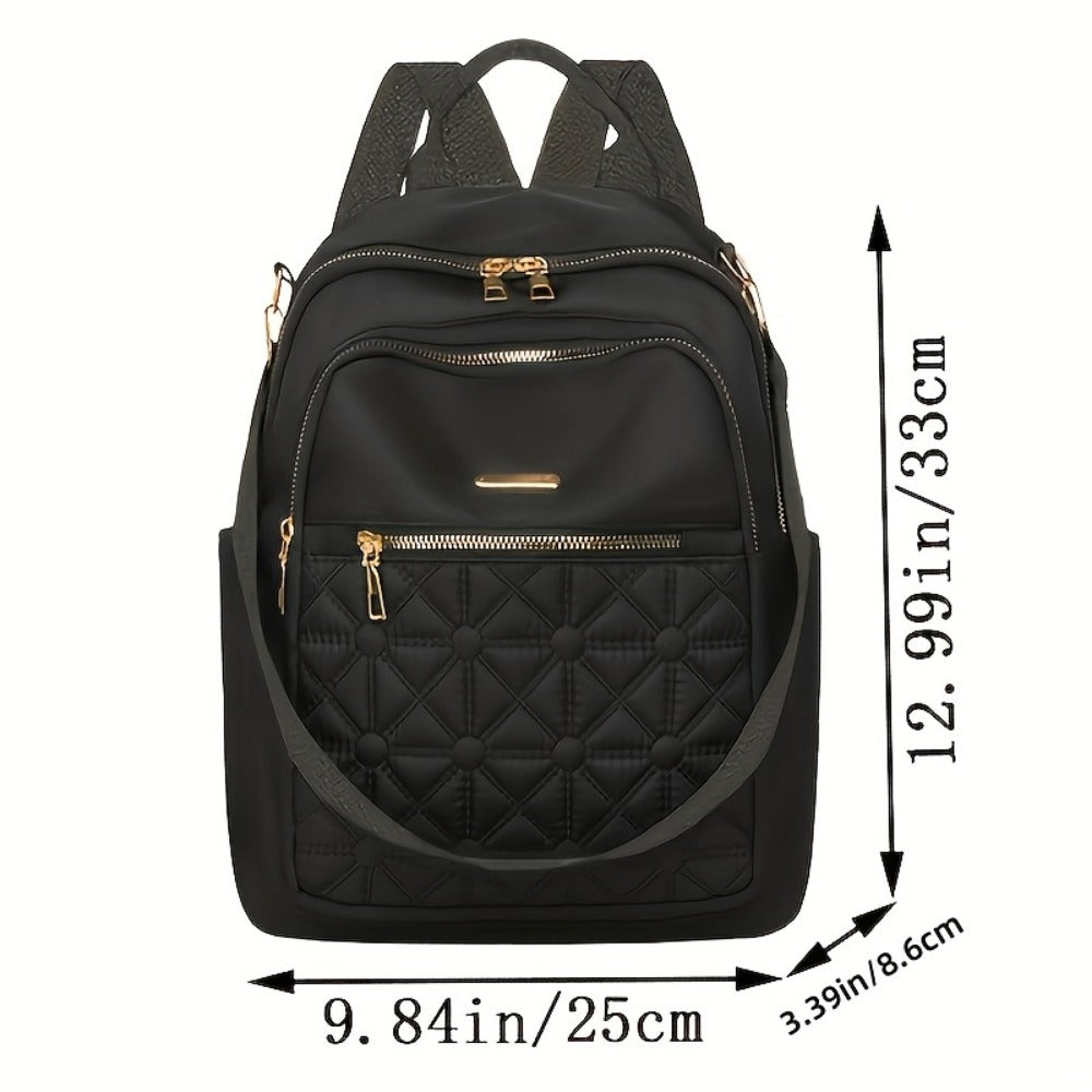 Backpack for Women – Nylon, Lightweight, for Travel & Work – detail view 4