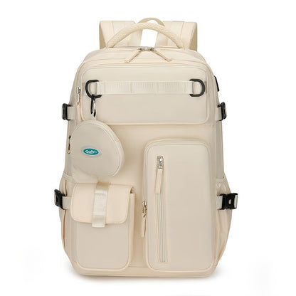 Backpack for Women – Nylon, Lightweight, Trolley Sleeve, for Travel & Work – alternate view