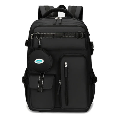 Backpack for Women – Nylon, Lightweight, Trolley Sleeve, for Travel & Work – front view - product view 19