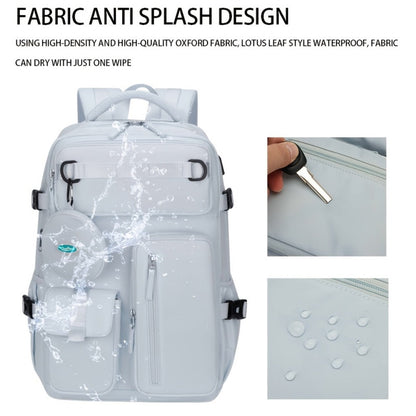 Backpack for Women – Nylon, Lightweight, Trolley Sleeve, for Travel & Work – detail view 17
