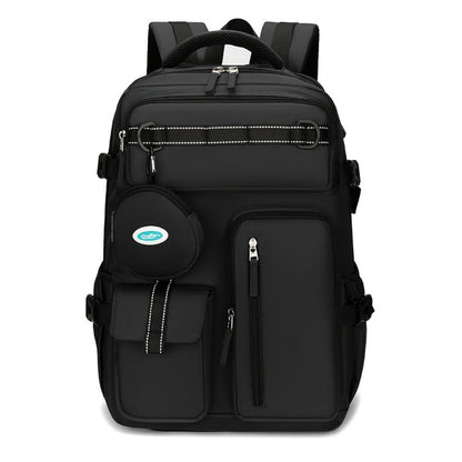 Backpack for Women – Nylon, Lightweight, Trolley Sleeve, for Travel & Work – detail view 5