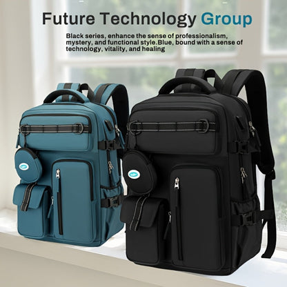 Backpack for Women – Nylon, Lightweight, Trolley Sleeve, for Travel & Work – front view
