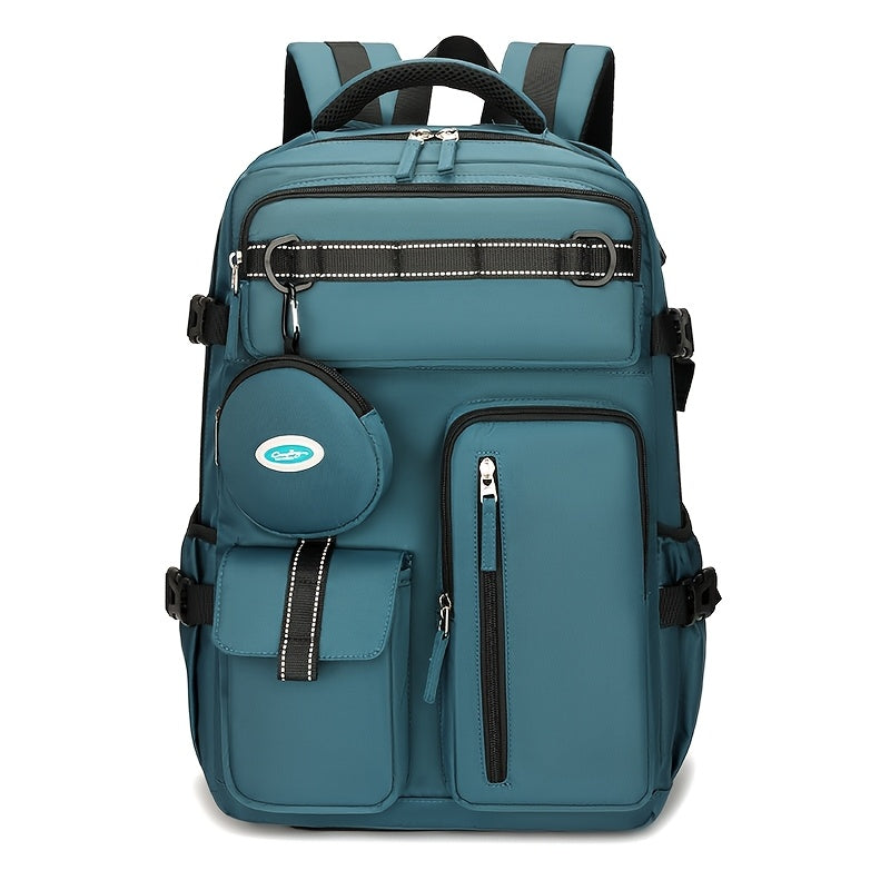 Backpack for Women – Nylon, Lightweight, Trolley Sleeve, for Travel & Work – detail view 2