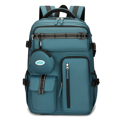 Backpack for Women – Nylon, Lightweight, Trolley Sleeve, for Travel & Work – detail view 2