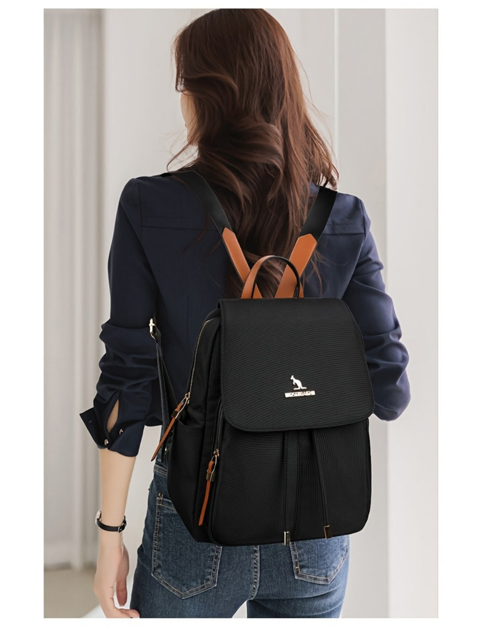 Backpack for Women – Nylon, Polyester, Lightweight, for Travel & Work – detail view 20