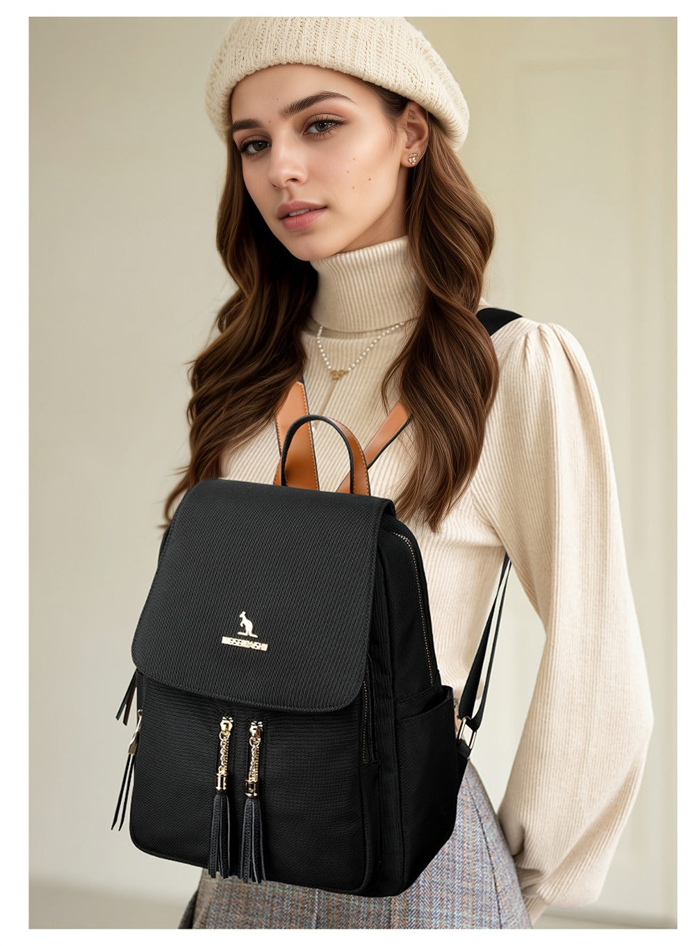 Backpack for Women – Nylon, Polyester, Lightweight, for Travel & Work – detail view 30