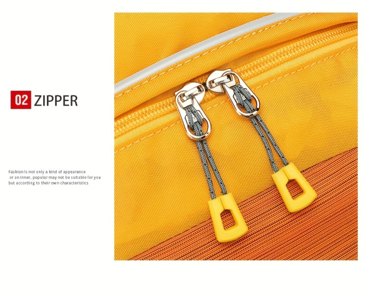 Backpack for Women – Nylon, Waterproof, Large Capacity, for Travel – detail view 20