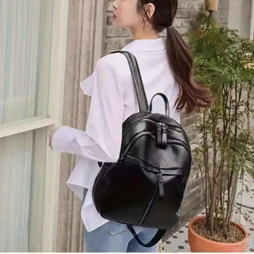 Backpack for Women – Polyester, Large Capacity, for Travel & Work – detail view 2