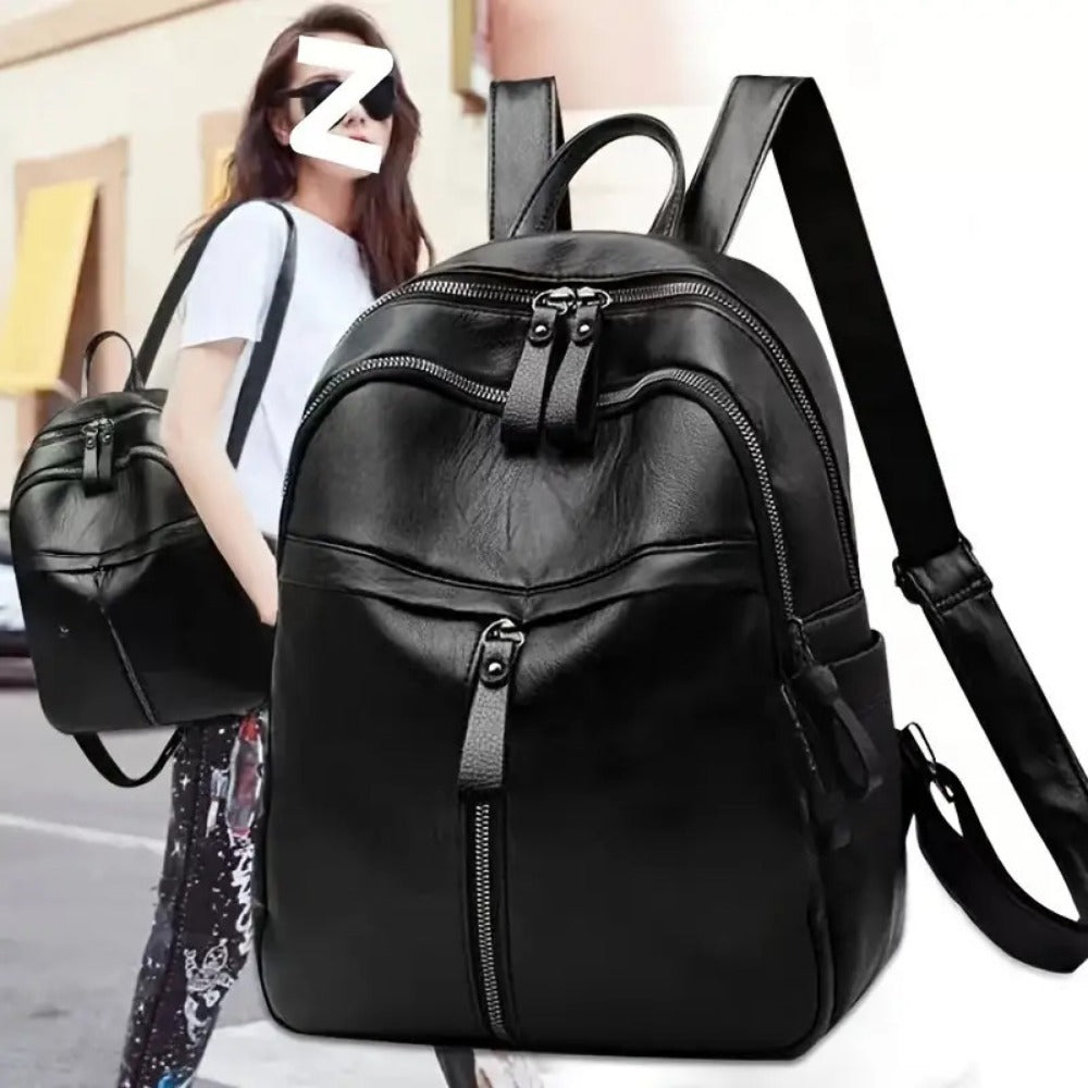 Backpack for Women – Polyester, Large Capacity, for Travel & Work – detail view 5