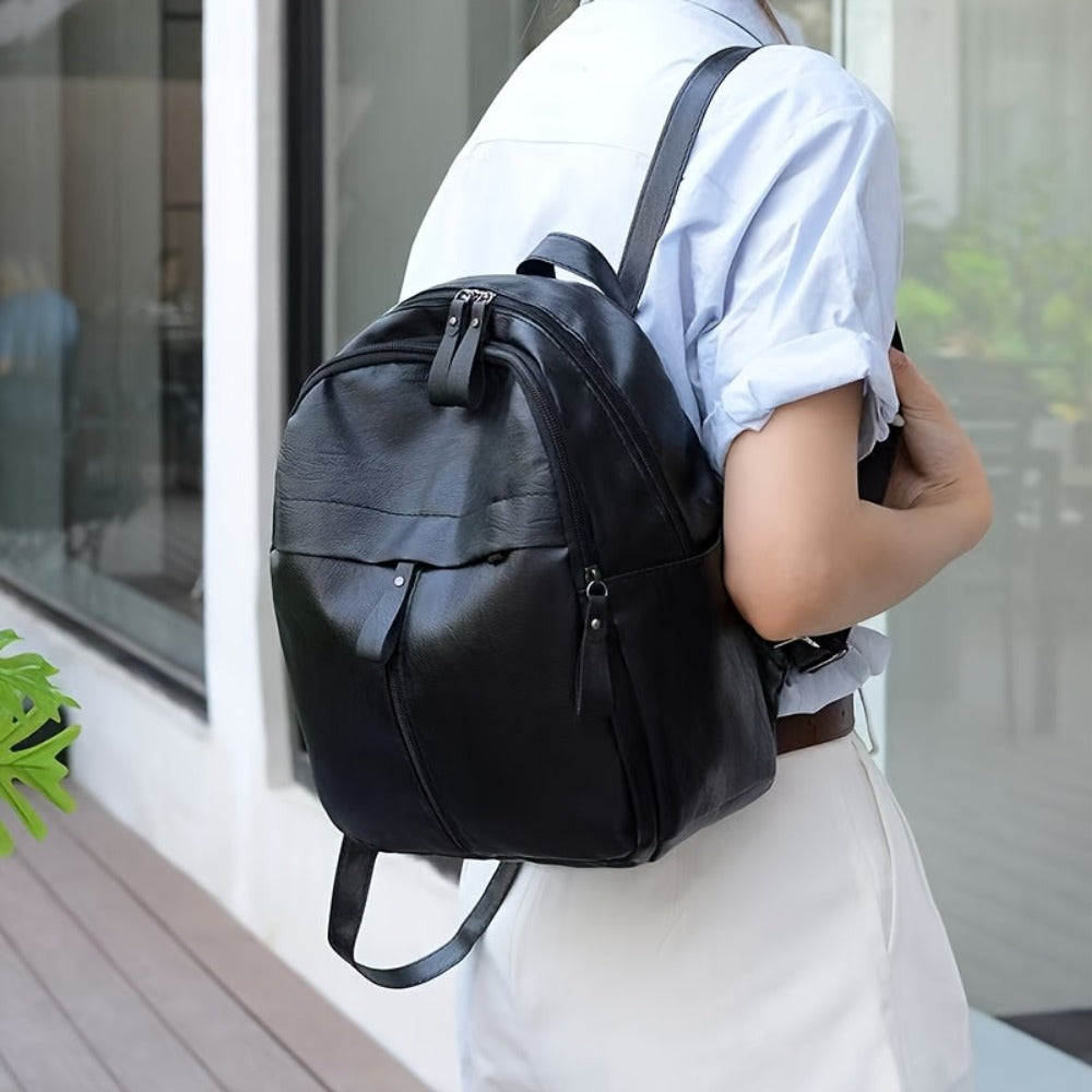Backpack for Women – Polyester, Large Capacity, for Travel & Work – detail view 9