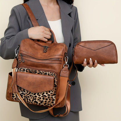 Backpack for Women – Polyester, Large Capacity, Convertible, for Travel – detail view 14