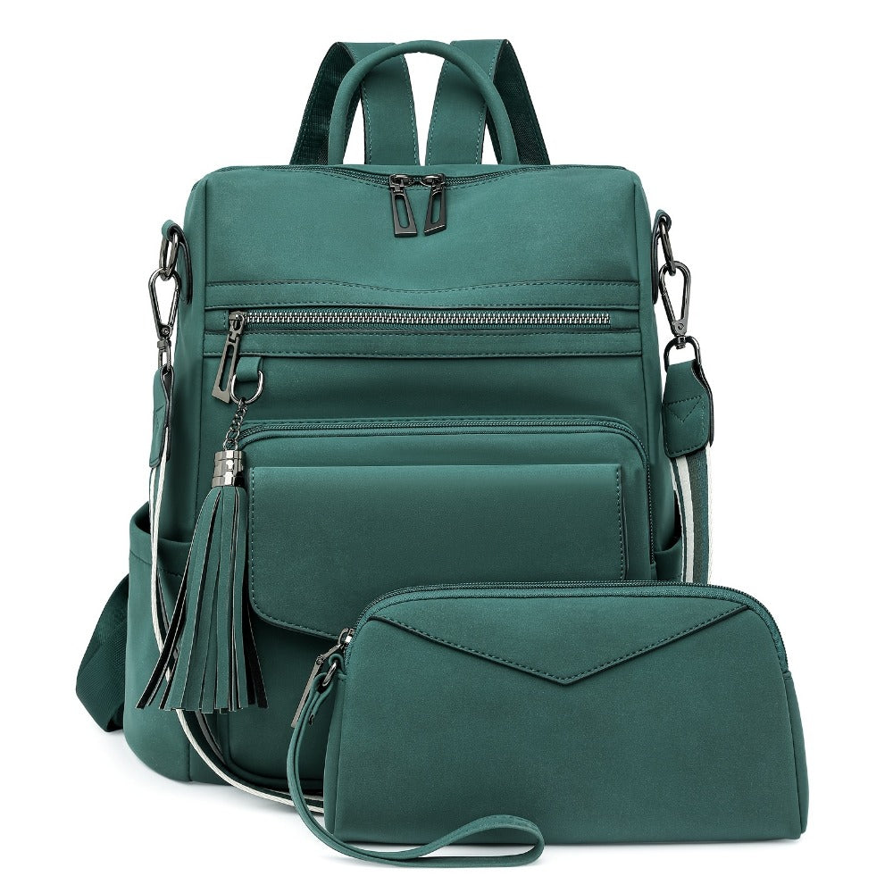Backpack for Women – Polyester, Large Capacity, Convertible, for Travel – detail view 15