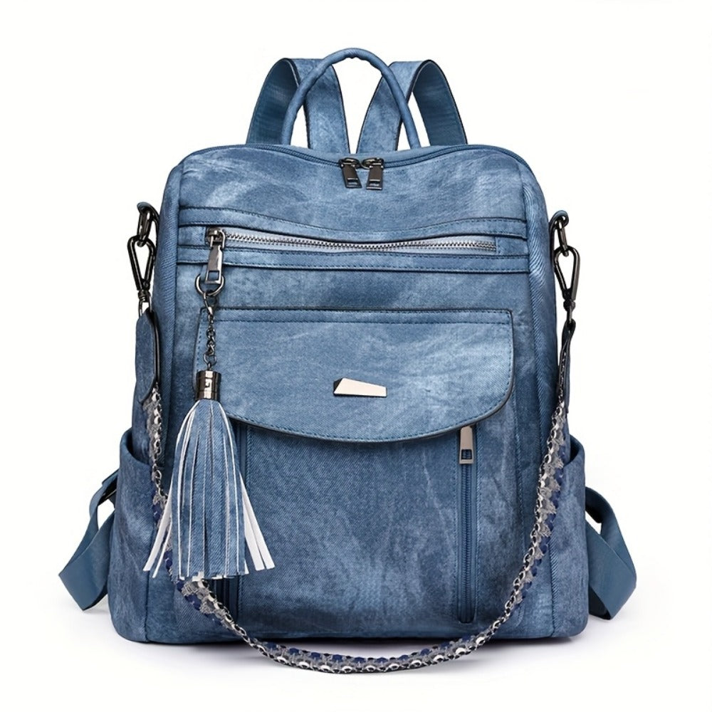 Backpack for Women – 5 Colors, PU Leather, for Travel & Work – detail view 7